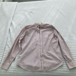 Nautica Long-sleeve, casual button down shirt, 100% cotton
